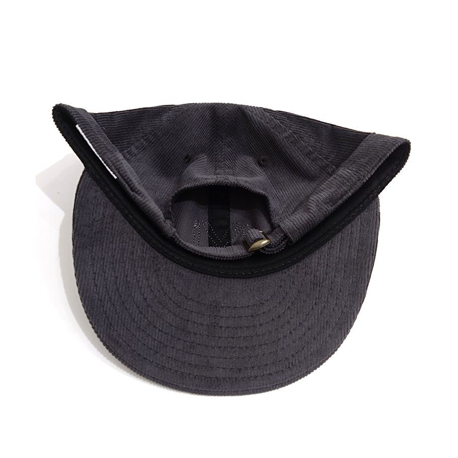 COOPERSTOWN BALL CAP / CORDUROY CAP / 1935 NEWYORK BLACK YANKEES / GRAY / SOFT VISOR / FELT / SPECIAL ORDER MODEL / MADE IN USA