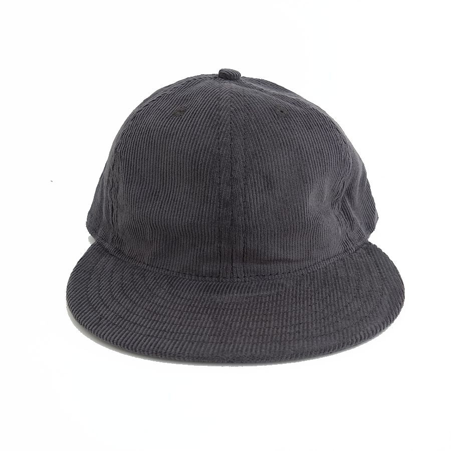 COOPERSTOWN BALL CAP / COUDUROY / SOLID / GRAY / SOFT VISOR / SPECIAL ORDER MODEL / MADE IN USA