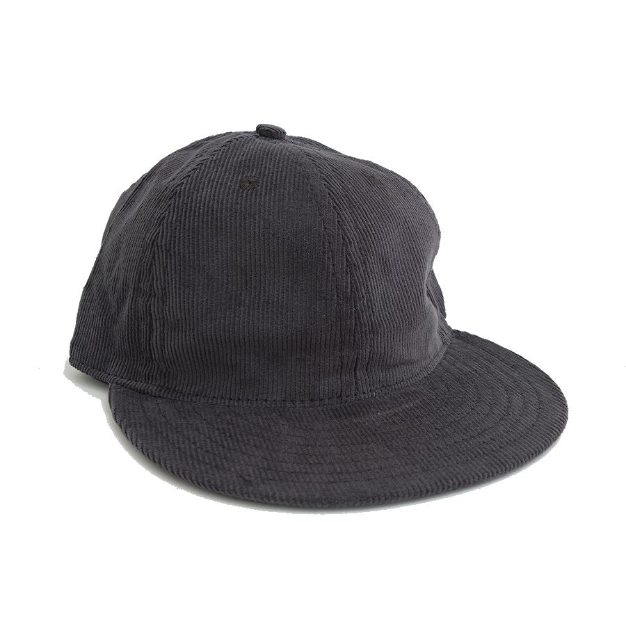 COOPERSTOWN BALL CAP / COUDUROY / SOLID / GRAY / SOFT VISOR / SPECIAL ORDER MODEL / MADE IN USA
