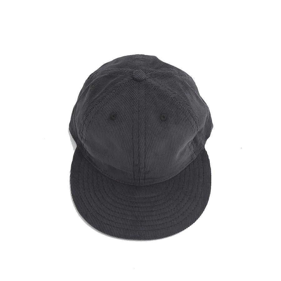 COOPERSTOWN BALL CAP / COUDUROY / SOLID / GRAY / SOFT VISOR / SPECIAL ORDER MODEL / MADE IN USA
