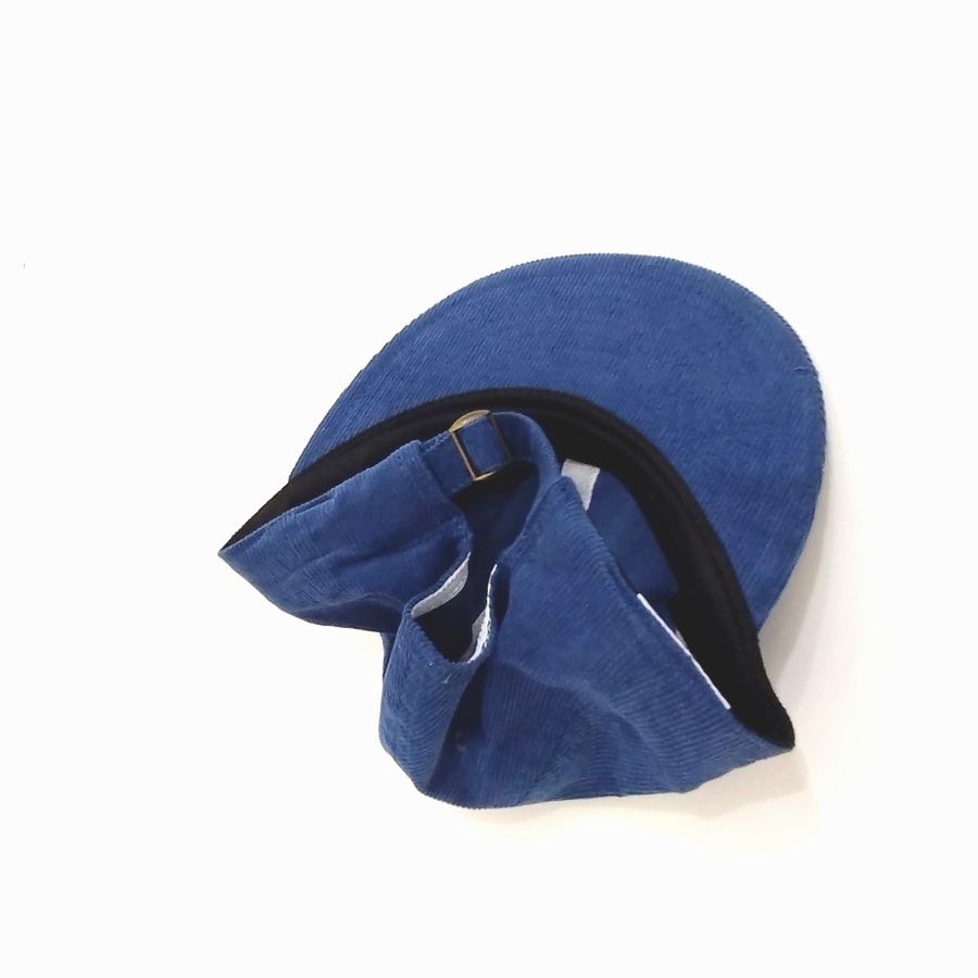 COOPERSTOWN BALL CAP / CORDUROY CAP / 1935 NEWYORK BLACK YANKEES / OCEAN / SOFT VISOR / FELT / SPECIAL ORDER MODEL / MADE IN USA