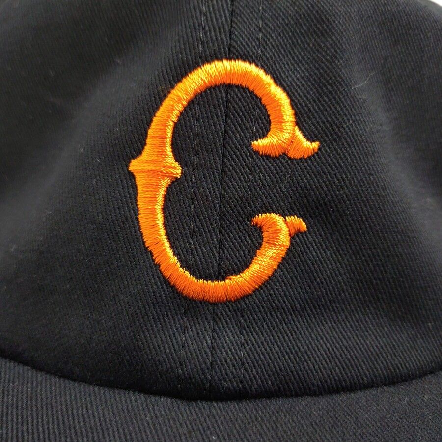 COOPERSTOWN BALL CAP / 1928 PITTSBURGH CRAWFORD / BLACK(ORANGE LOGO) MADE IN USA