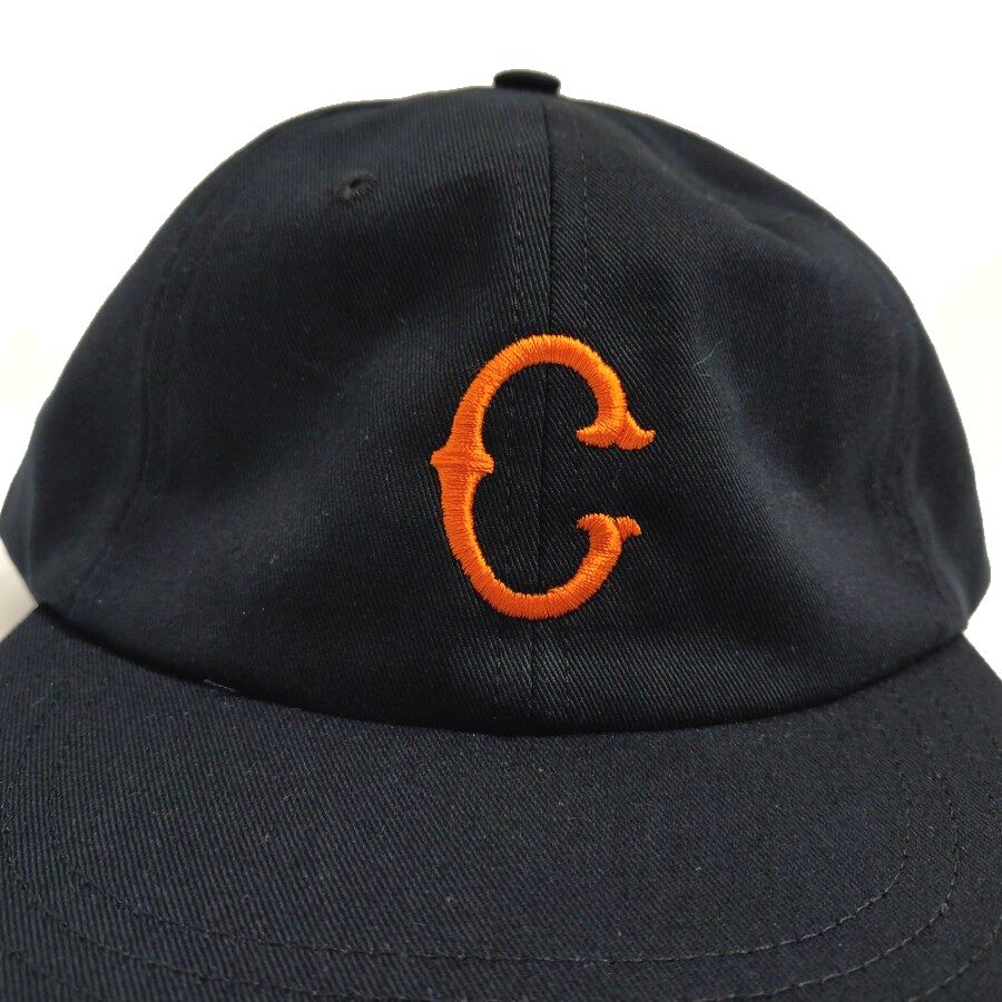 COOPERSTOWN BALL CAP / 1928 PITTSBURGH CRAWFORD / BLACK(ORANGE LOGO) MADE IN USA