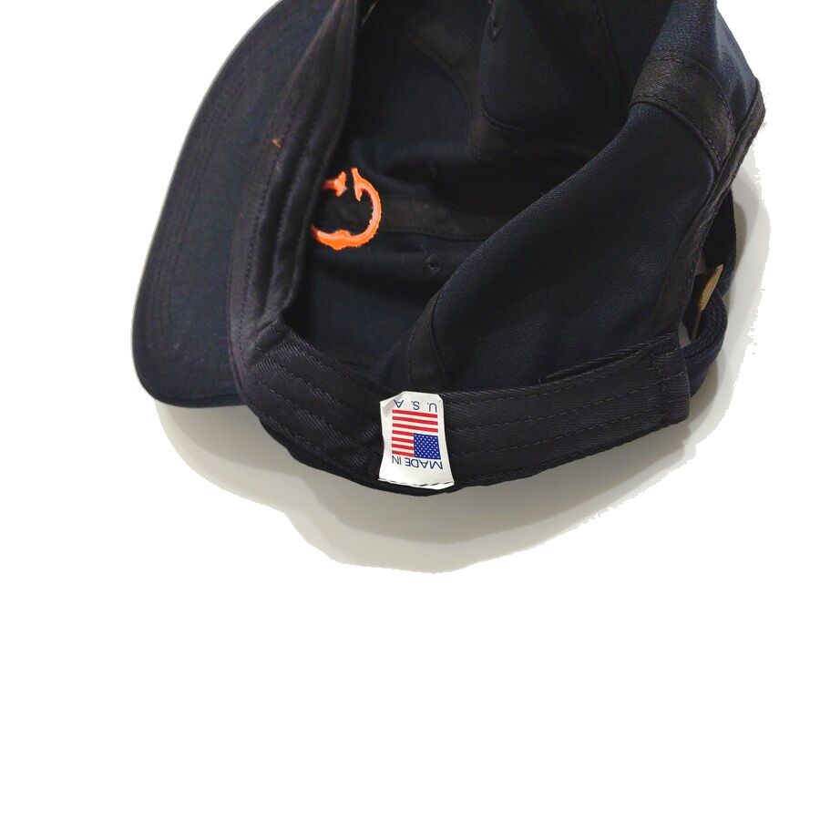 COOPERSTOWN BALL CAP / 1928 PITTSBURGH CRAWFORD / BLACK(ORANGE LOGO) MADE IN USA