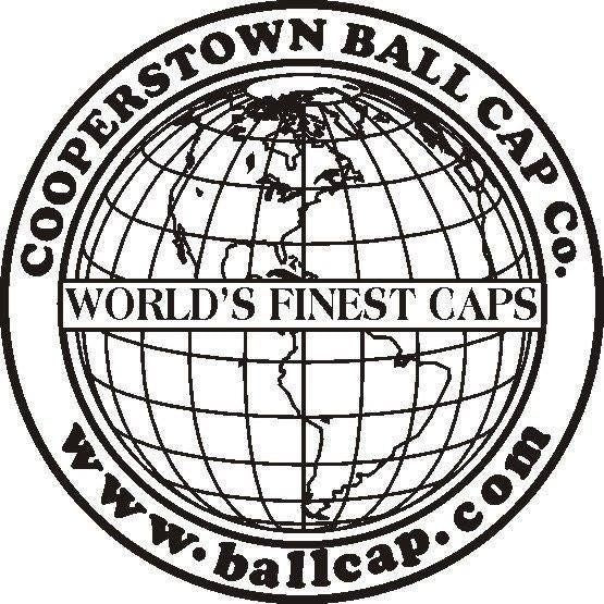 COOPERSTOWN BALL CAP / 1948 ROCK FORD PEACHES / RED / MADE IN USA