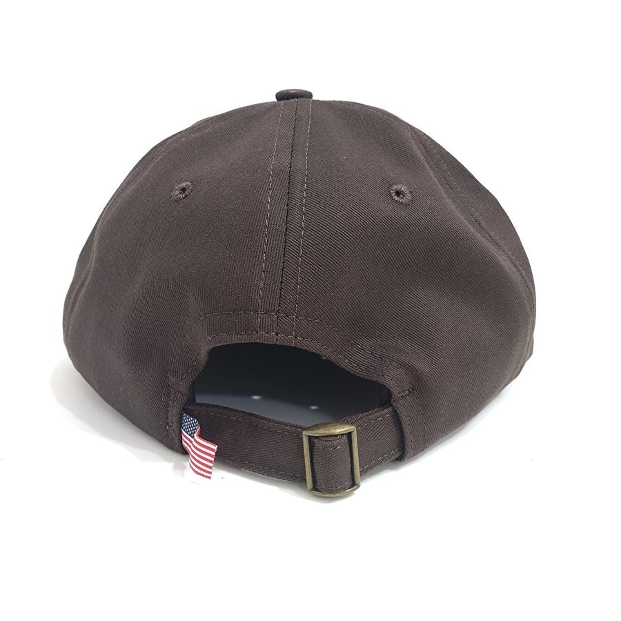 COOPERSTOWN BALL CAP / 1948 BIRMINGHAM BLACK BARONS / DARK BROWN / SPECIAL ORDER COLOR / MADE IN USA