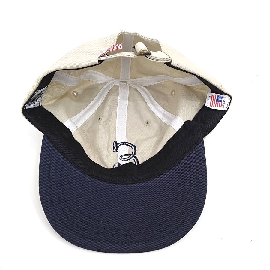COOPERSTOWN BALL CAP / 1939 NEWARK EAGLES / STONE×NAVY【SPECIAL ORDER COLOR】 MADE IN USA