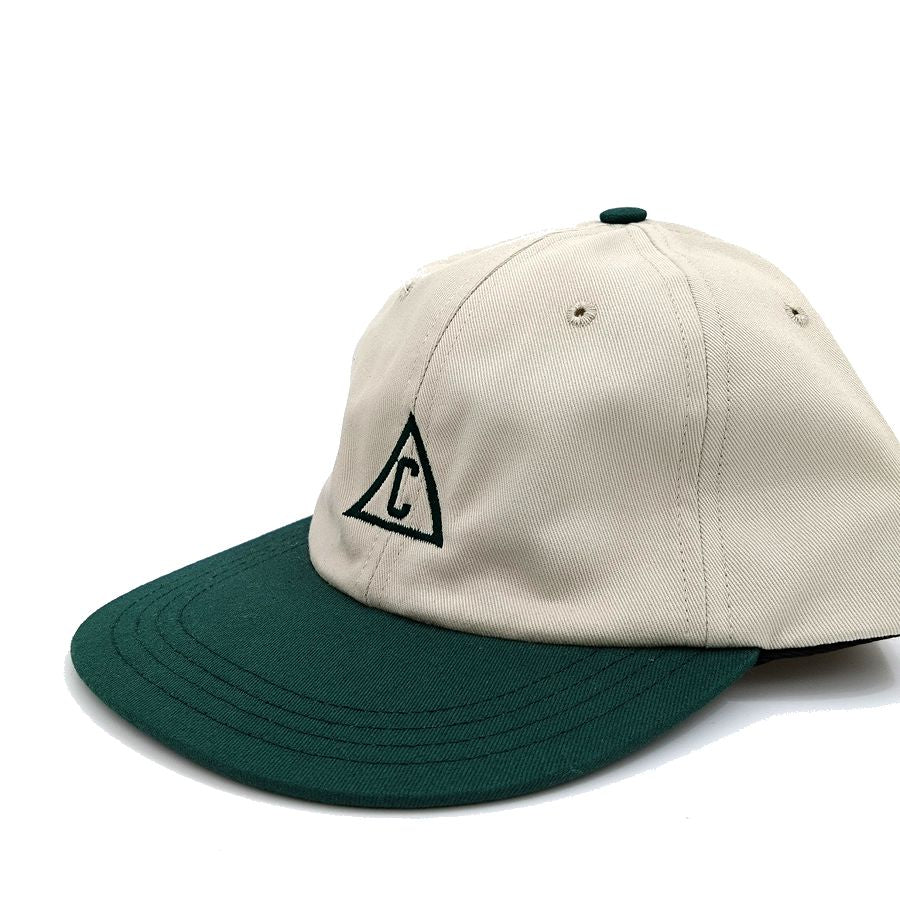 COOPERSTOWN BALL CAP / 1915 CHAMBERSBURG MAROONS / STONE×GREEN / SPECIAL ORDER COLOR / MADE IN USA