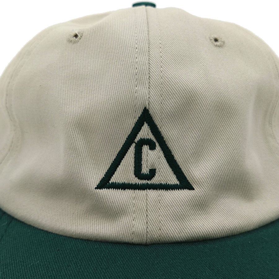 COOPERSTOWN BALL CAP / 1915 CHAMBERSBURG MAROONS / STONE×GREEN / SPECIAL ORDER COLOR / MADE IN USA