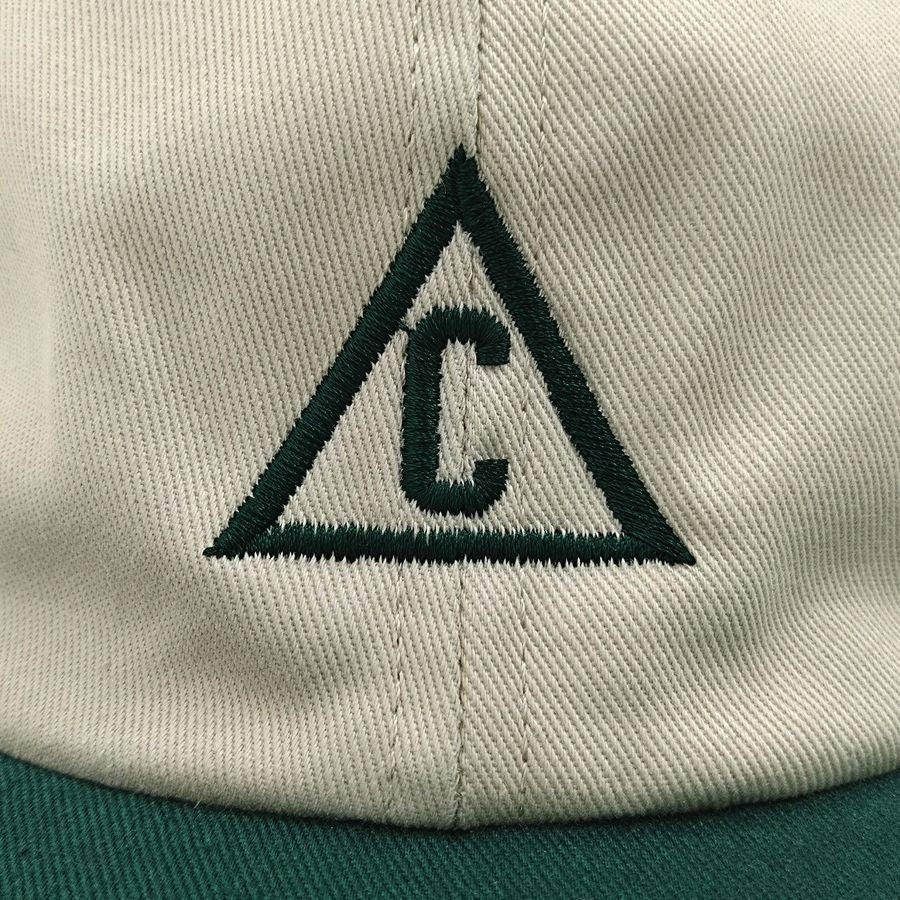 COOPERSTOWN BALL CAP / 1915 CHAMBERSBURG MAROONS / STONE×GREEN / SPECIAL ORDER COLOR / MADE IN USA