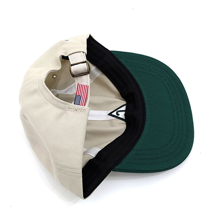 COOPERSTOWN BALL CAP / 1915 CHAMBERSBURG MAROONS / STONE×GREEN / SPECIAL ORDER COLOR / MADE IN USA