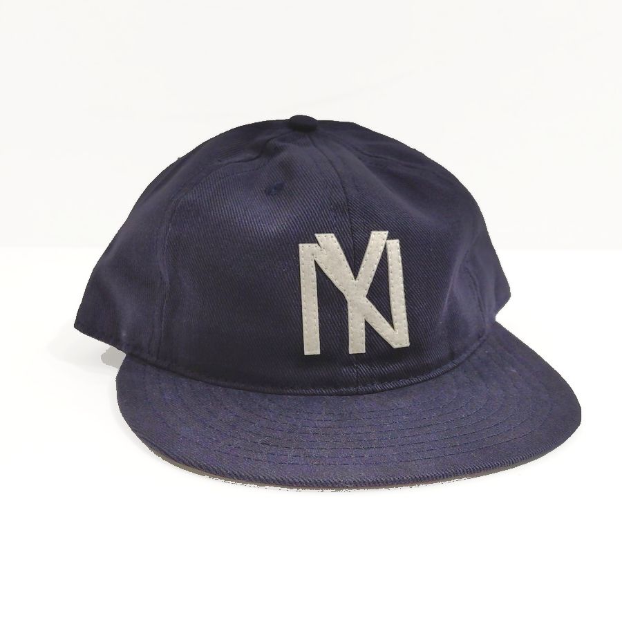 COOPERSTOWN BALL CAP / 1935 NEWYORK BLACK YANKEES / BRUSHED COTTON TWILL / SOFT VISOR / SNAP / NAVY / FELT / SPECIAL ORDER / MADE IN USA