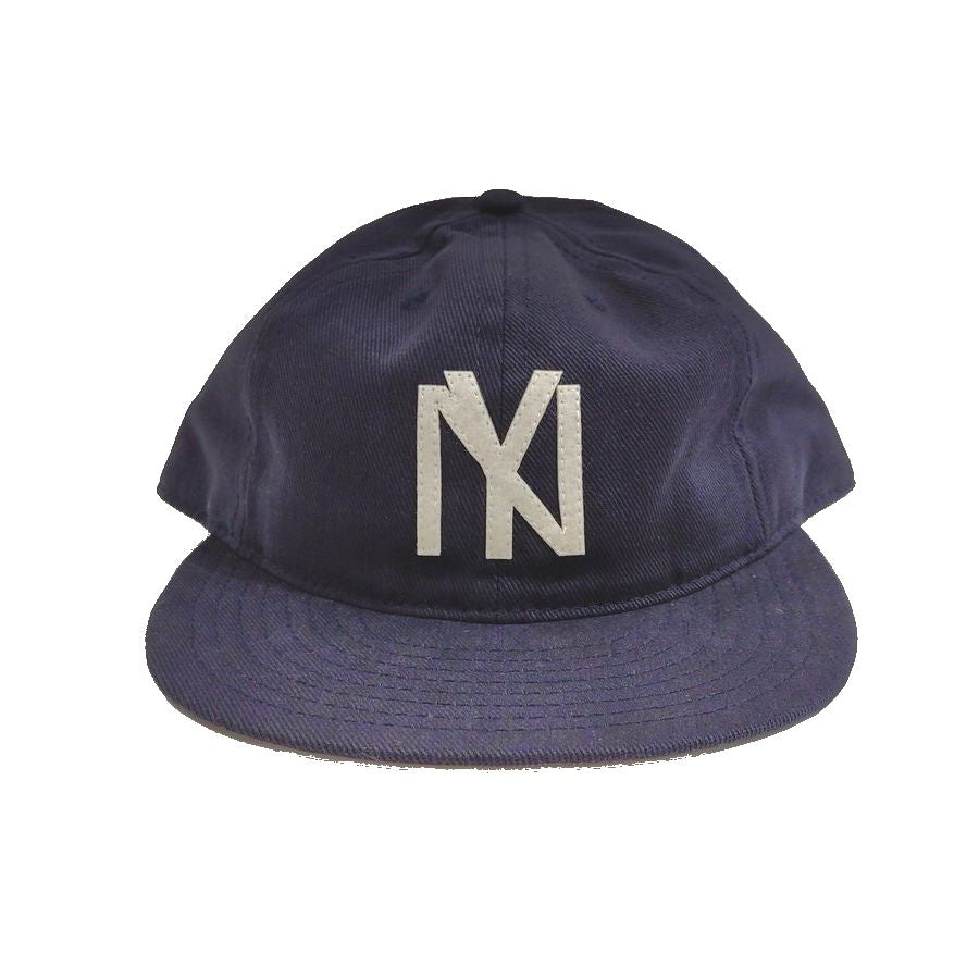 COOPERSTOWN BALL CAP / 1935 NEWYORK BLACK YANKEES / BRUSHED COTTON TWILL / SOFT VISOR / SNAP / NAVY / FELT / SPECIAL ORDER / MADE IN USA