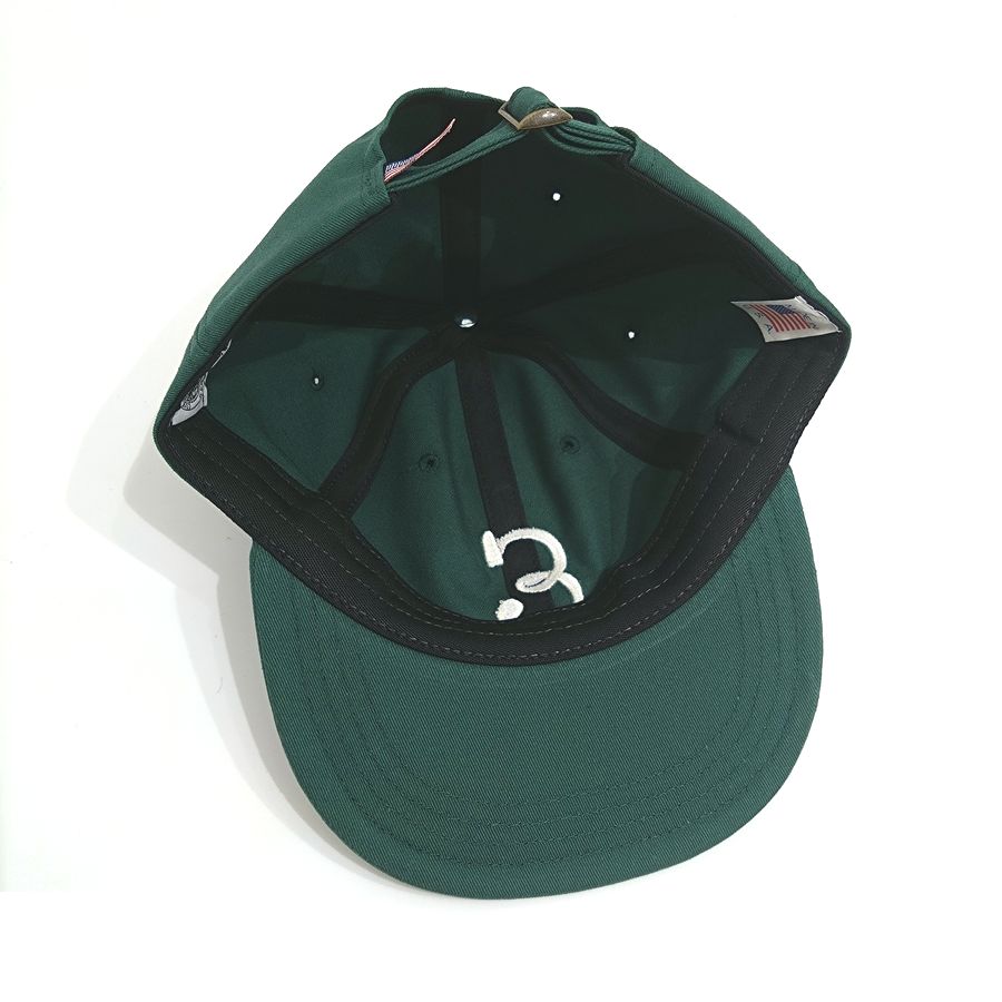 COOPERSTOWN BALL CAP / 1939 NEWARK EAGLES / GREEN / SPECIAL ORDER COLOR / MADE IN USA