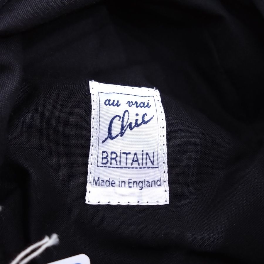 Au Vrai Chic BRITAIN / BUCKET HAT / CORDUROY / BEIGE / SIZE:7 3/8 / MADE IN ENGLAND