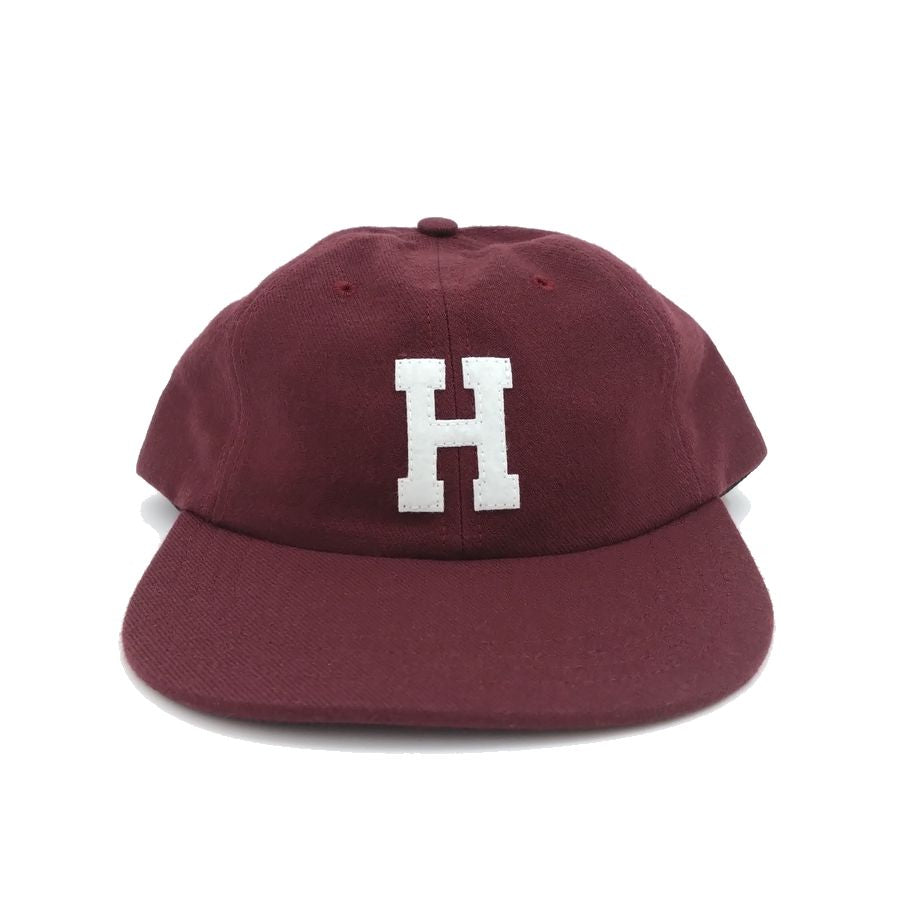 COOPERSTOWN BALL CAP / 1931 HOMESTEAD GRAYS/ WOOL SAGE / MAROON / SNAP / FELT / MADE IN USA