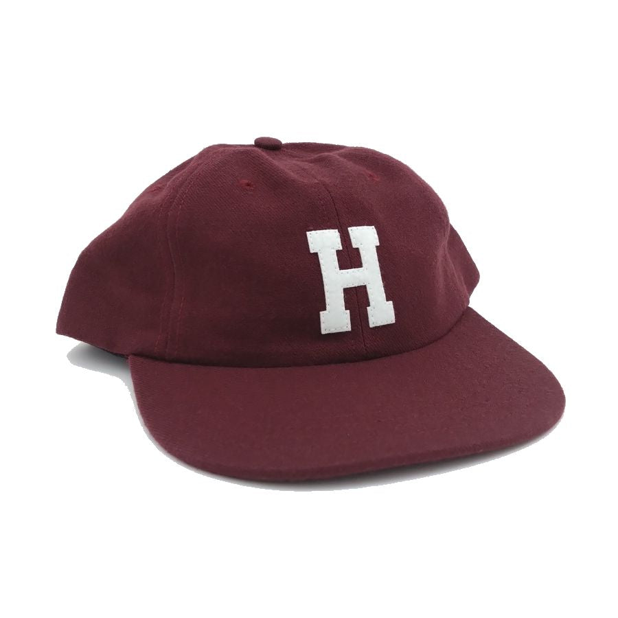 COOPERSTOWN BALL CAP / 1931 HOMESTEAD GRAYS/ WOOL SAGE / MAROON / SNAP / FELT / MADE IN USA