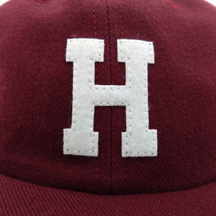 COOPERSTOWN BALL CAP / 1931 HOMESTEAD GRAYS/ WOOL SAGE / MAROON / SNAP / FELT / MADE IN USA