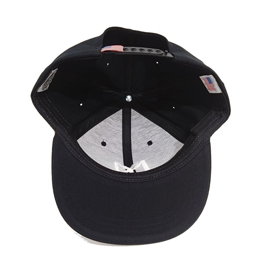 COOPERSTOWN BALL CAP / 1935 NEWYORK BLACK YANKEES / HIGH-CROWN / 2COLOR / Embroidery / SNAP / MADE IN USA