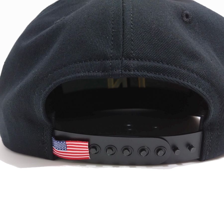 COOPERSTOWN BALL CAP / 1935 NEWYORK BLACK YANKEES / HIGH-CROWN / 2COLOR / Embroidery / SNAP / MADE IN USA