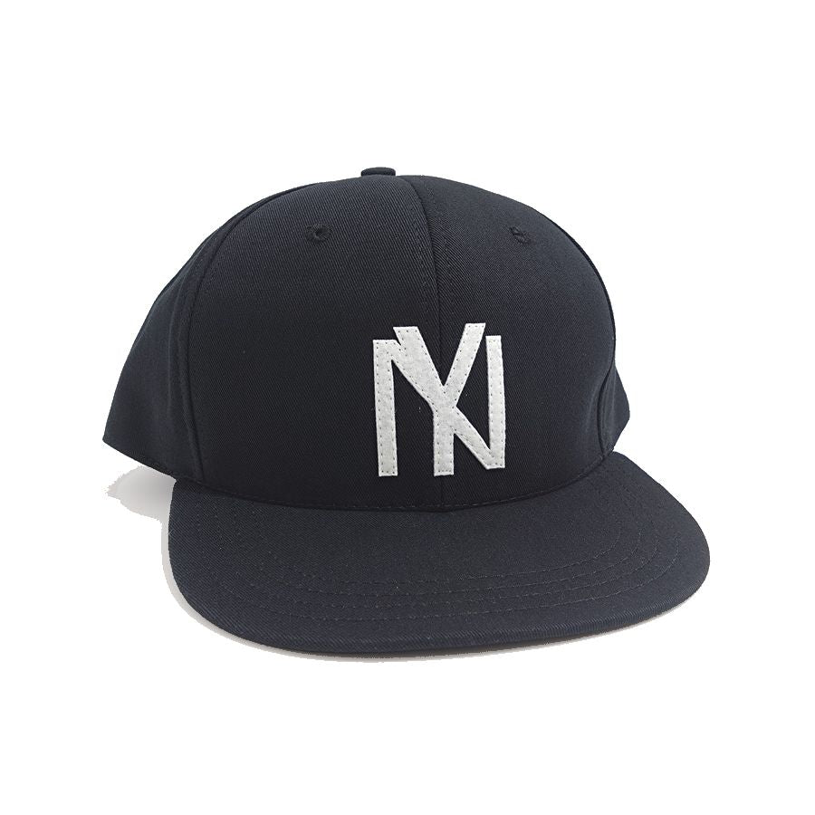 COOPERSTOWN BALL CAP / 1935 NEWYORK BLACK YANKEES / HIGH-CROWN / 2COLOR / FELT / SNAP / MADE IN USA