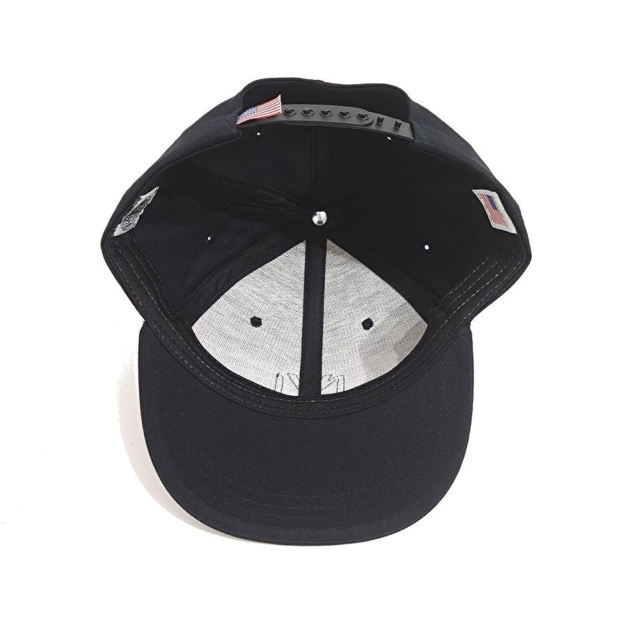 COOPERSTOWN BALL CAP / 1935 NEWYORK BLACK YANKEES / HIGH-CROWN / 2COLOR / FELT / SNAP / MADE IN USA
