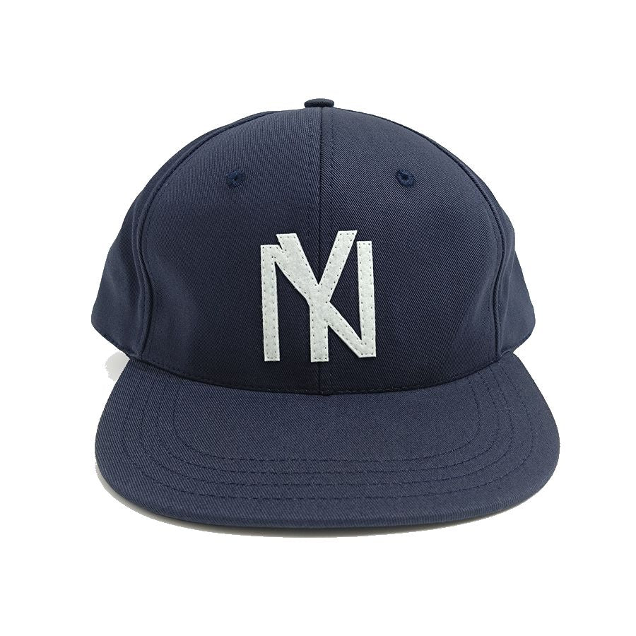 COOPERSTOWN BALL CAP / 1935 NEWYORK BLACK YANKEES / HIGH-CROWN / 2COLOR / FELT / SNAP / MADE IN USA