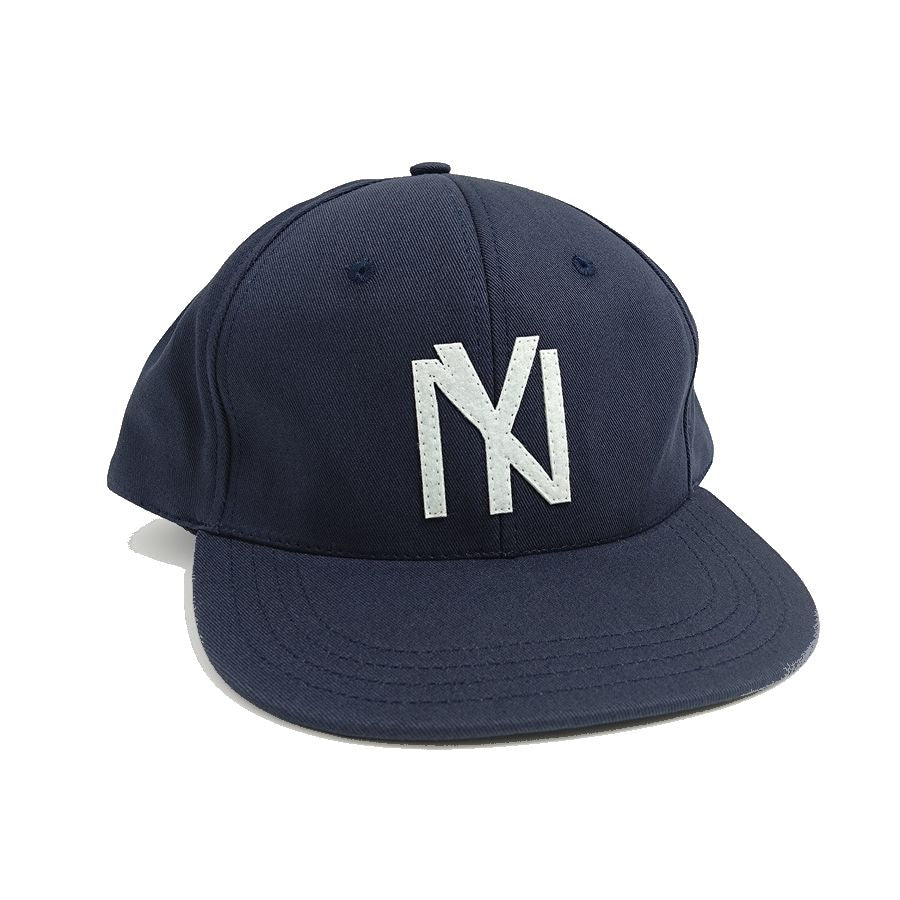 COOPERSTOWN BALL CAP / 1935 NEWYORK BLACK YANKEES / HIGH-CROWN / 2COLOR / FELT / SNAP / MADE IN USA