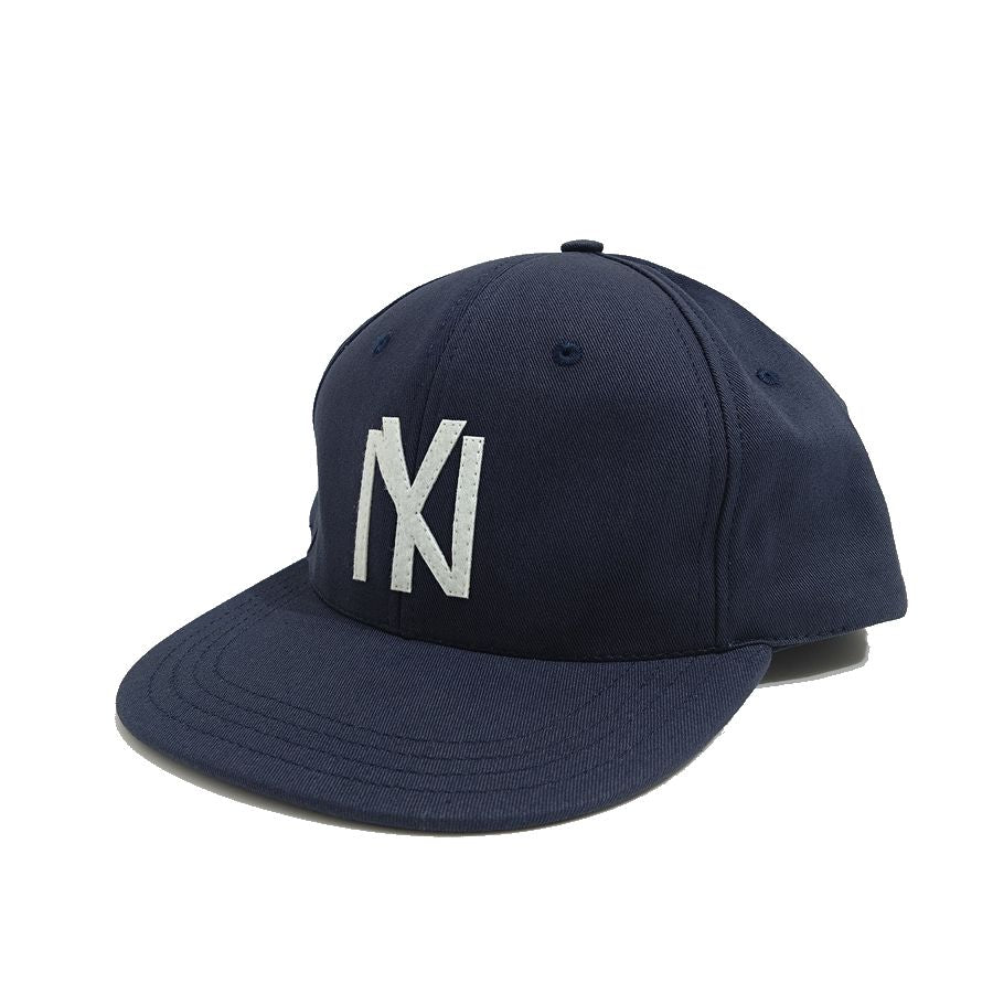 COOPERSTOWN BALL CAP / 1935 NEWYORK BLACK YANKEES / HIGH-CROWN / 2COLOR / FELT / SNAP / MADE IN USA