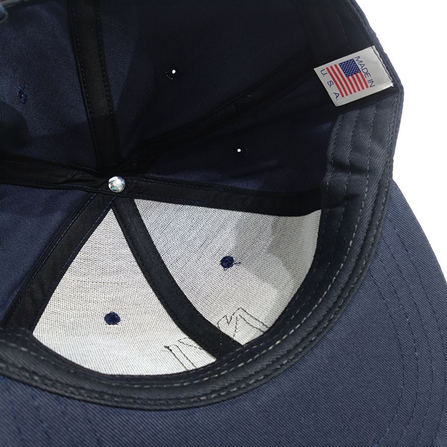 COOPERSTOWN BALL CAP / 1935 NEWYORK BLACK YANKEES / HIGH-CROWN / 2COLOR / FELT / SNAP / MADE IN USA