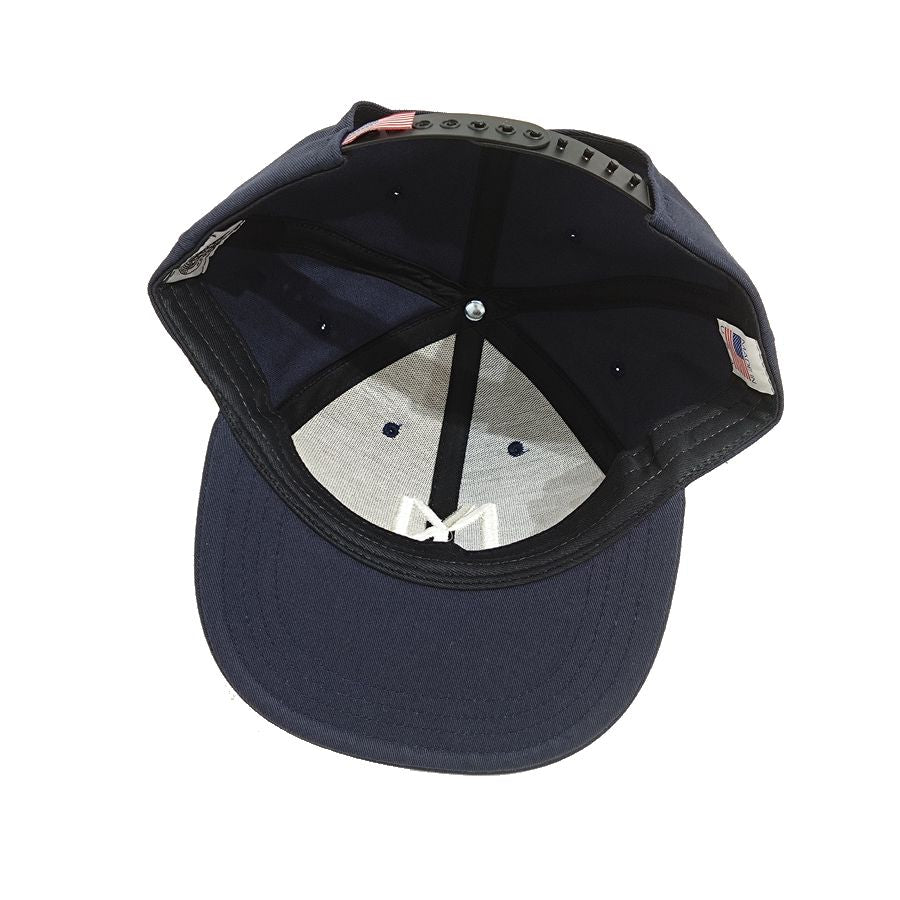 COOPERSTOWN BALL CAP / 1935 NEWYORK BLACK YANKEES / HIGH-CROWN / 2COLOR / Embroidery / SNAP / MADE IN USA