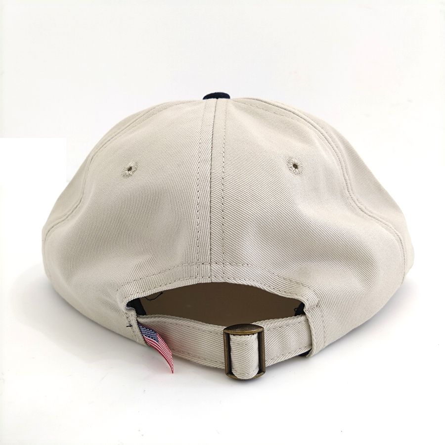 COOPERSTOWN BALL CAP / 1927 NEWARK BEARS(SMALL LOGO) STONE×NAVY【SPECIAL ORDER COLOR】MADE IN USA