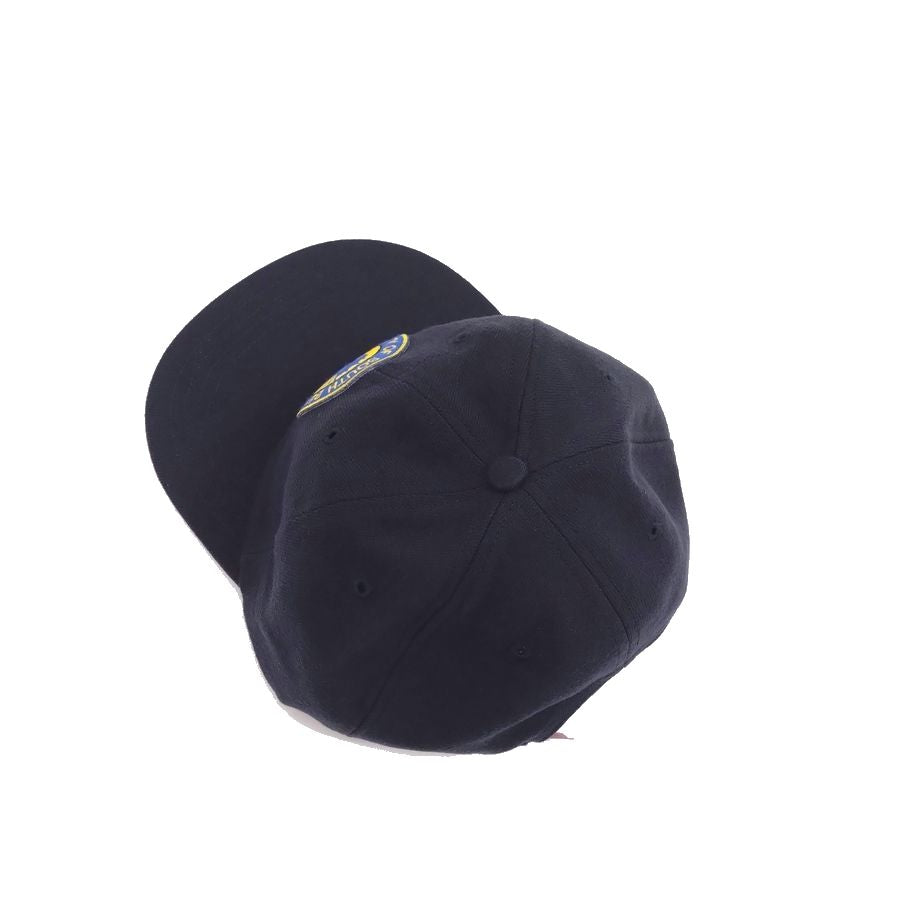 COOPERSTOWN BALL CAP / 1949 KALAMAZOO LASSIES / WOOLSAGE / NAVY / PATCH / SNAP / MADE IN USA