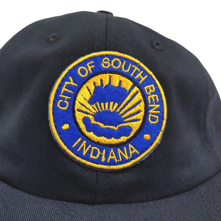 COOPERSTOWN BALL CAP / 1943 SOUTH BEND BLUE SOX / 2COLOR / PATCH / MADE IN USA