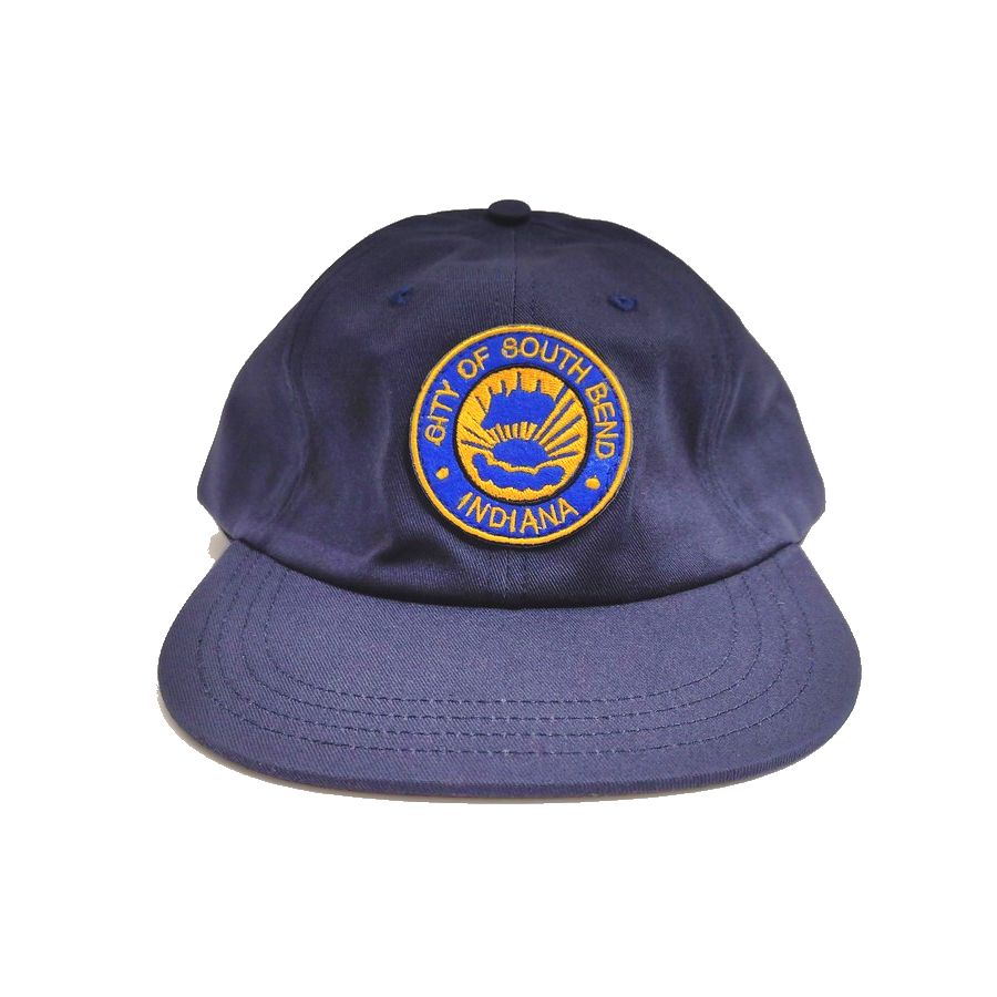 COOPERSTOWN BALL CAP / 1943 SOUTH BEND BLUE SOX / 2COLOR / PATCH / MADE IN USA