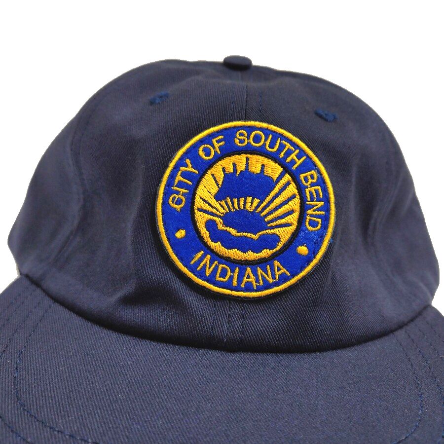 COOPERSTOWN BALL CAP / 1943 SOUTH BEND BLUE SOX / 2COLOR / PATCH / MADE IN USA