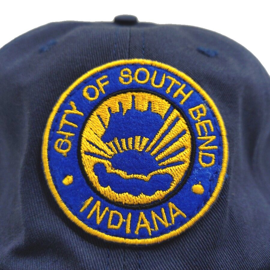 COOPERSTOWN BALL CAP / 1943 SOUTH BEND BLUE SOX / 2COLOR / PATCH / MADE IN USA
