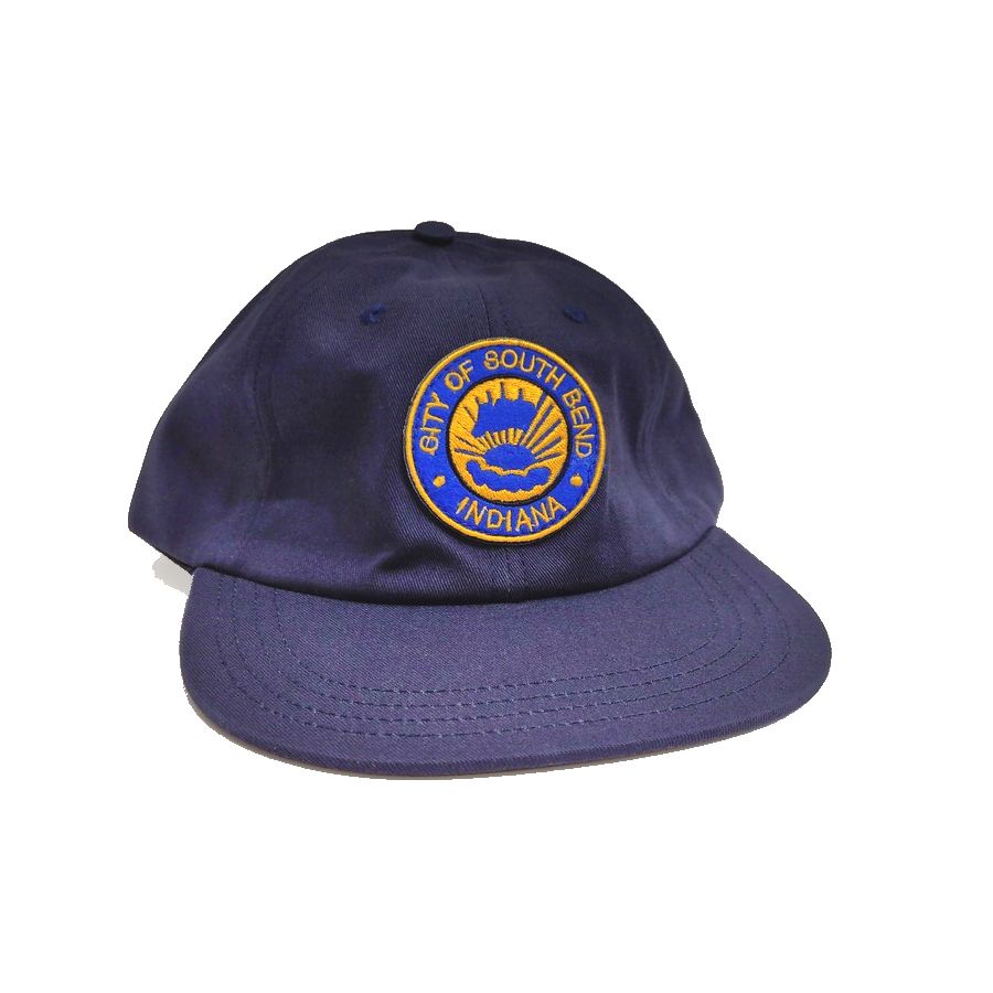 COOPERSTOWN BALL CAP / 1943 SOUTH BEND BLUE SOX / 2COLOR / PATCH / MADE IN USA