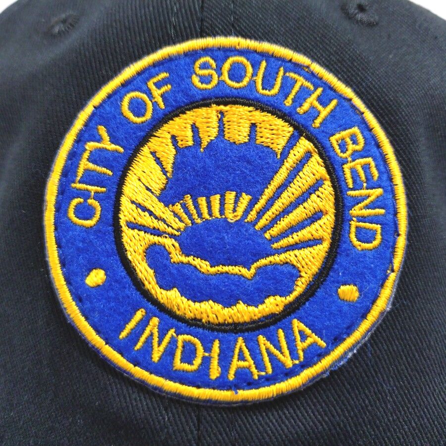 COOPERSTOWN BALL CAP / 1943 SOUTH BEND BLUE SOX / 2COLOR / PATCH / MADE IN USA