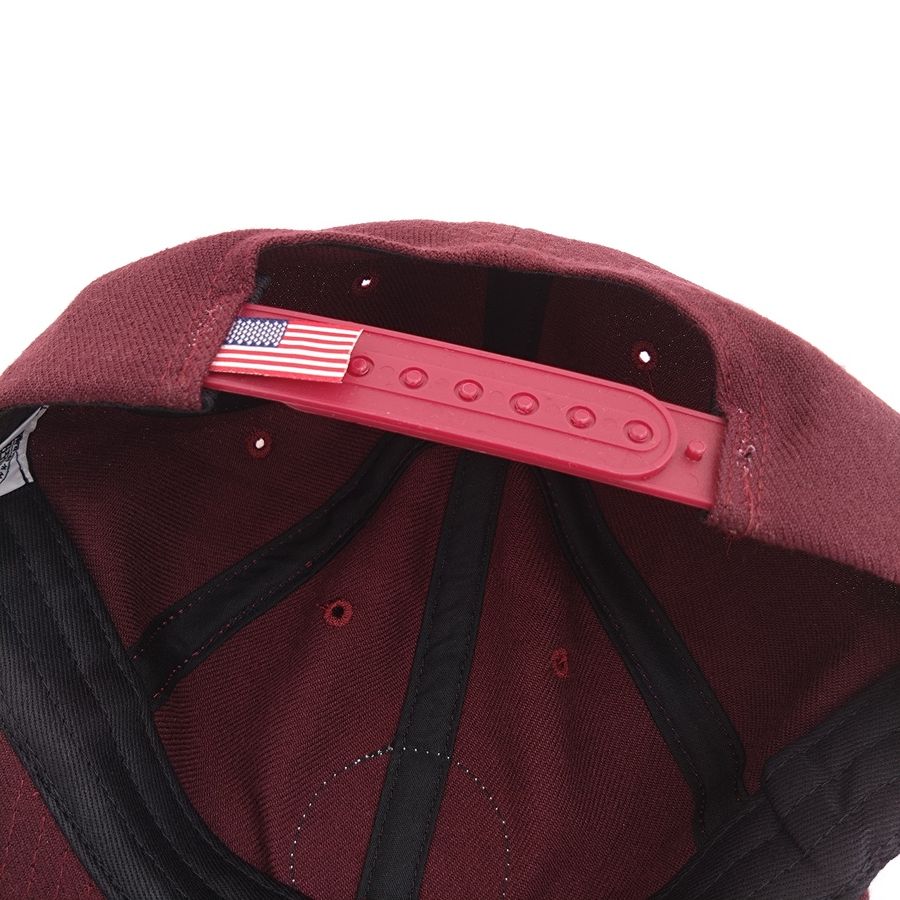 COOPERSTOWN BALL CAP / 1936 SING SING INMATES / WOOL SAGE / MAROON / PATCH(RED×WHITE)SNAP / MADE IN USA