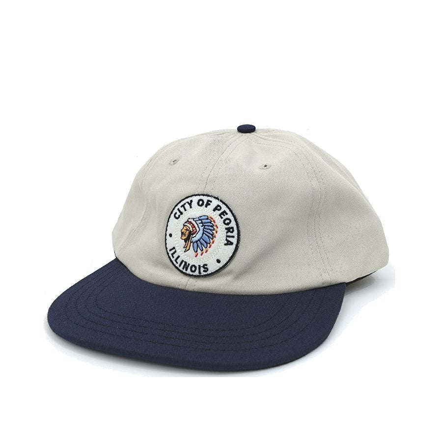COOPERSTOWN BALL CAP / 1948 ROCK FORD PEACHES / STONE×NAVY【SPECIAL ORDER COLOR】 MADE IN USA