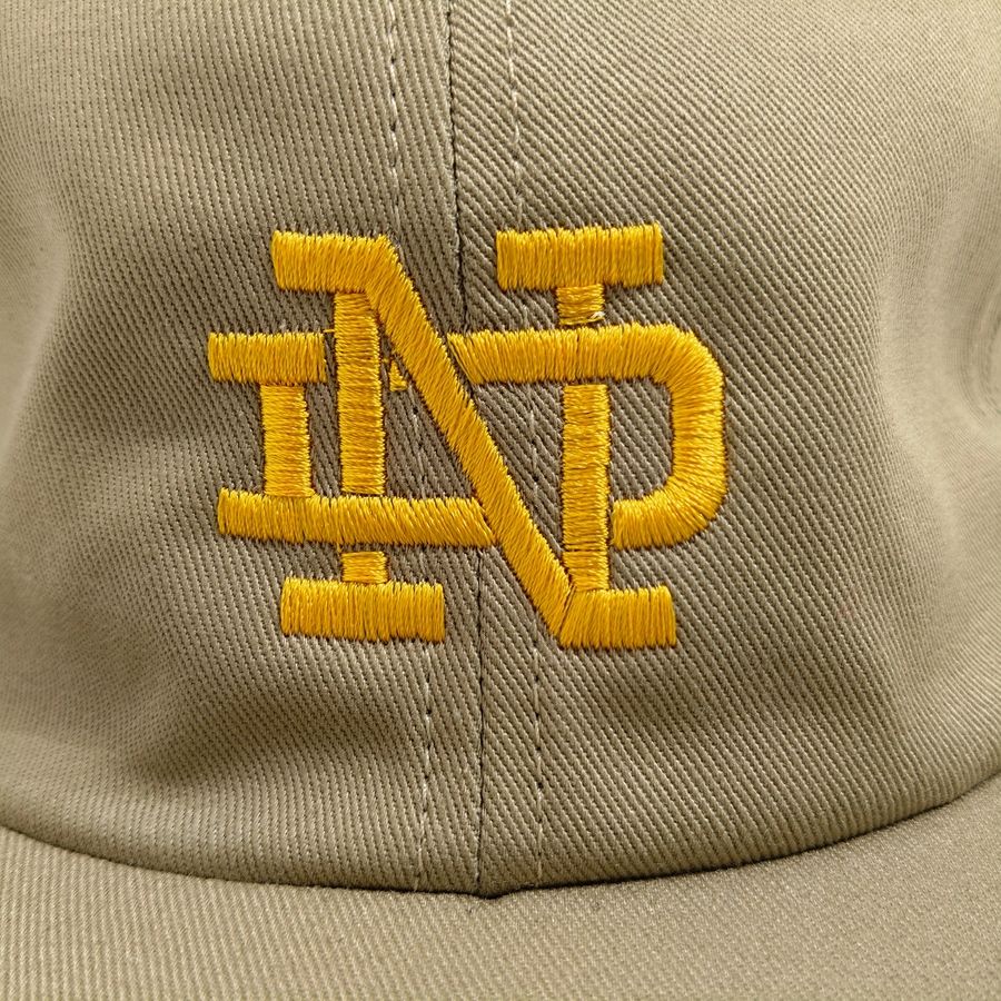 COOPERSTOWN BALL CAP / 1943 NOTRE DAME UNIVERCITY / KHAKI / EXCLUSIVE / MADE IN USA