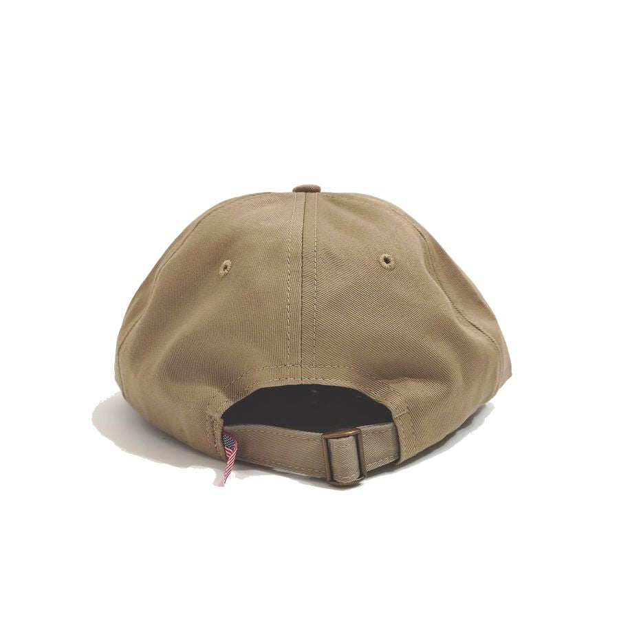 COOPERSTOWN BALL CAP / 1948 ROCK FORD PEACHES / KHAKI / SPECIAL ORDER COLOR / MADE IN USA