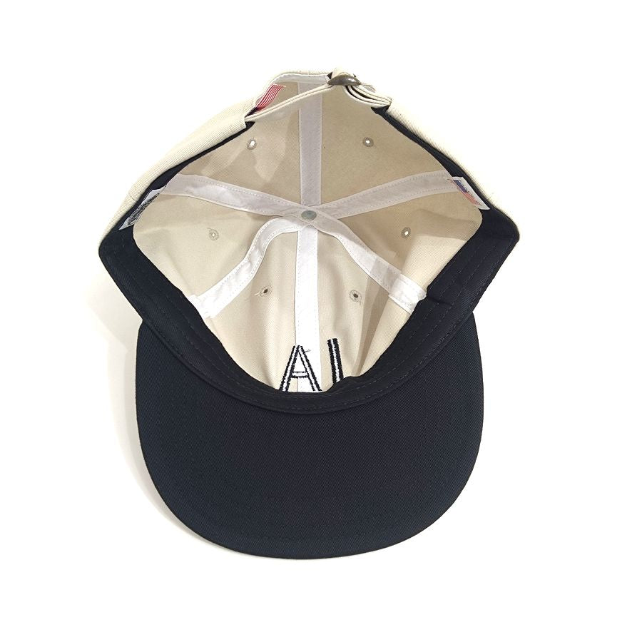 COOPERSTOWN BALL CAP / 1943 LOSANGELES ENGELES / STONE×BLACK / SPECIAL ORDER COLOR / MADE IN USA