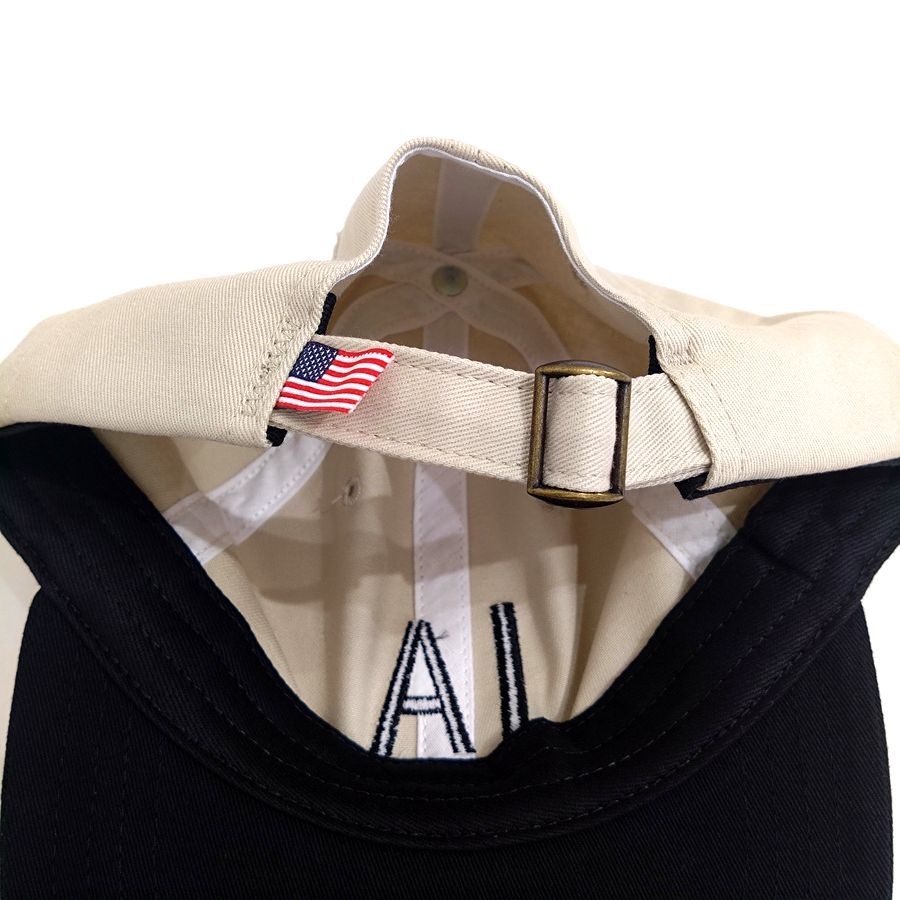 COOPERSTOWN BALL CAP / 1943 LOSANGELES ENGELES / STONE×BLACK / SPECIAL ORDER COLOR / MADE IN USA