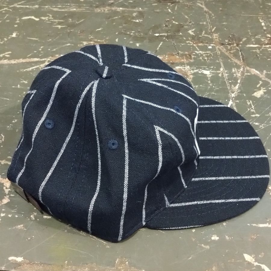 EBBETS FIELD FLANNELS / TEAM -1951 NEYYORK BLACK YANKEES / PINSTRIPE: Navy×Cream / Wool Flannels / MADE IN USA