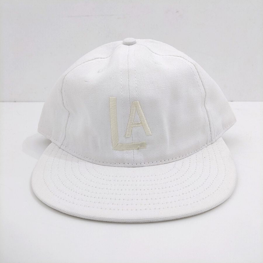 COOPERSTOWN BALL CAP / 1943 LOSANGELES ENGELES / SOFT / SPECIAL ORDER / SNAP / WHITE / MADE IN USA