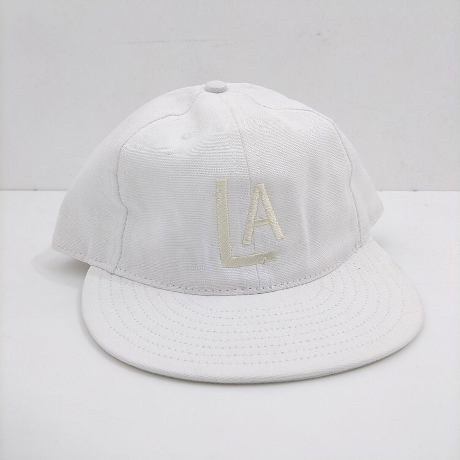 COOPERSTOWN BALL CAP / 1943 LOSANGELES ENGELES / SOFT / SPECIAL ORDER / SNAP / WHITE / MADE IN USA
