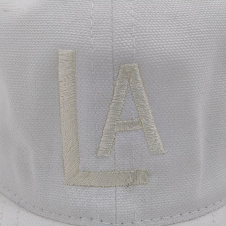 COOPERSTOWN BALL CAP / 1943 LOSANGELES ENGELES / SOFT / SPECIAL ORDER / SNAP / WHITE / MADE IN USA