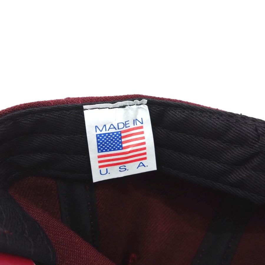 COOPERSTOWN BALL CAP / 1936 SING SING INMATES / WOOL SAGE / MAROON / PATCH(RED×WHITE)SNAP / MADE IN USA